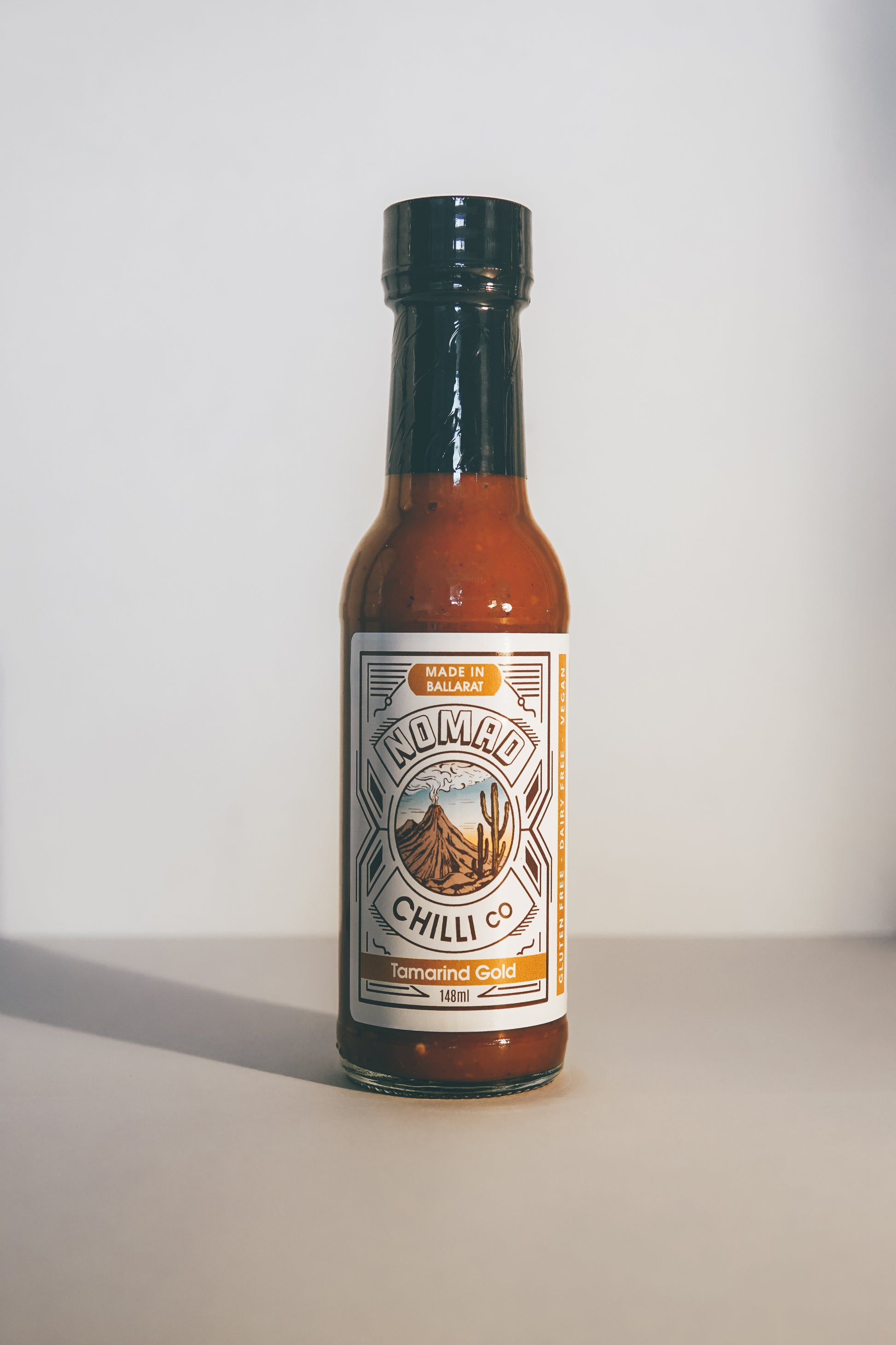 Fermented Hot Sauce Tamarind Gold Hot Sauce Front On